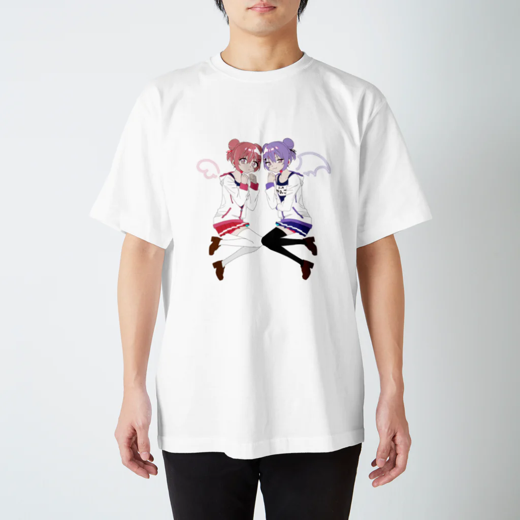 YMのかに子＆やみ子ちゃん スタンダードTシャツ