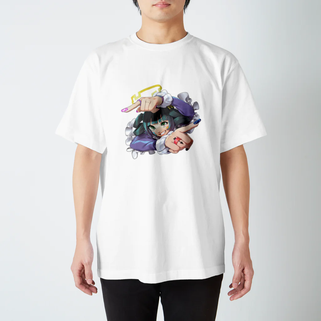 Happppleのあっちむいてホイ Regular Fit T-Shirt