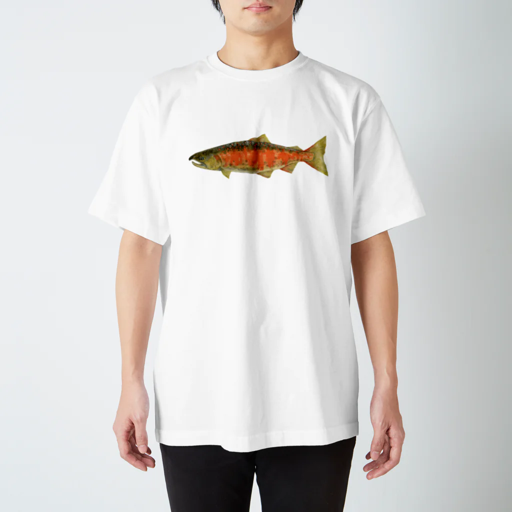 kisui-ikiのサツキマス Regular Fit T-Shirt