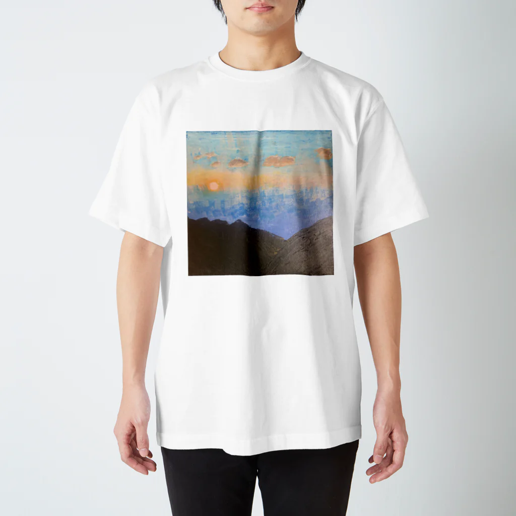 tkpaint_の朝日（アクリル画） スタンダードTシャツ