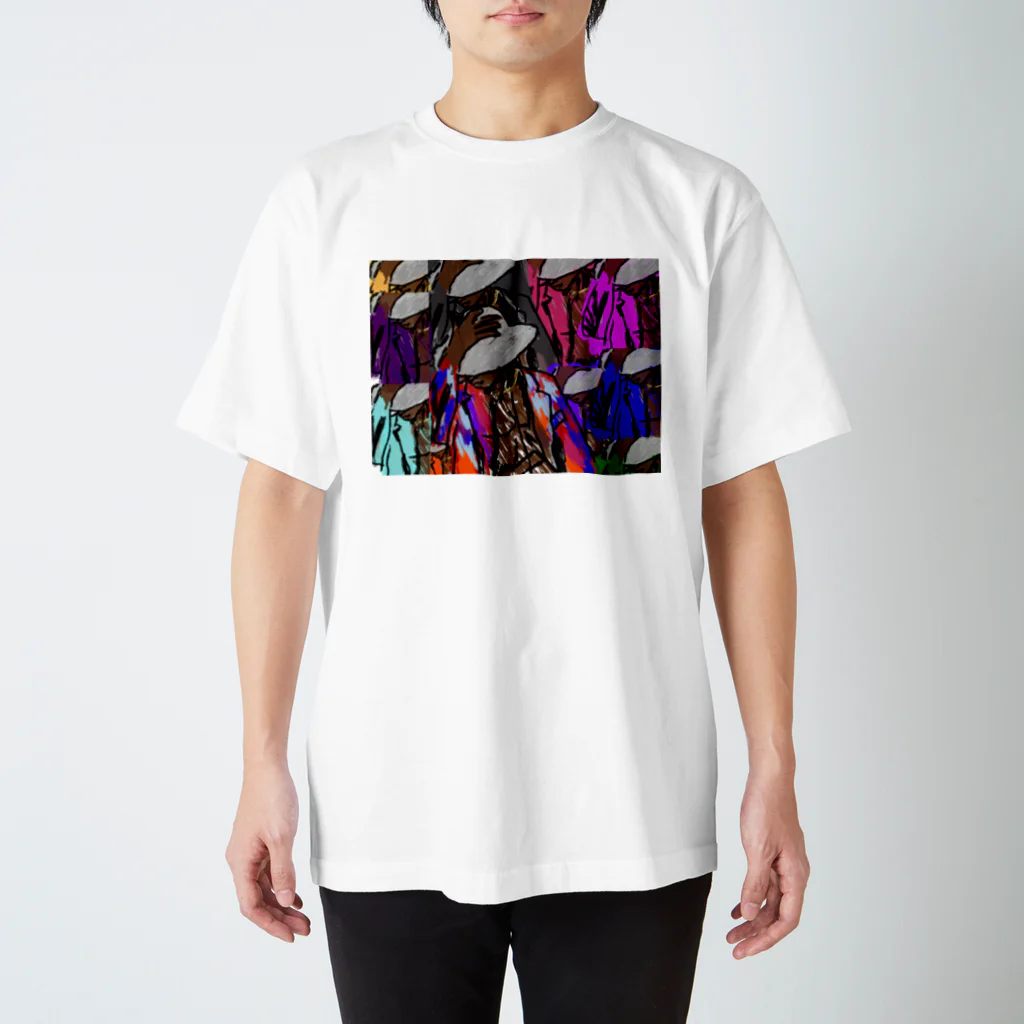 Kazuya IshidaのDancing Hero スタンダードTシャツ