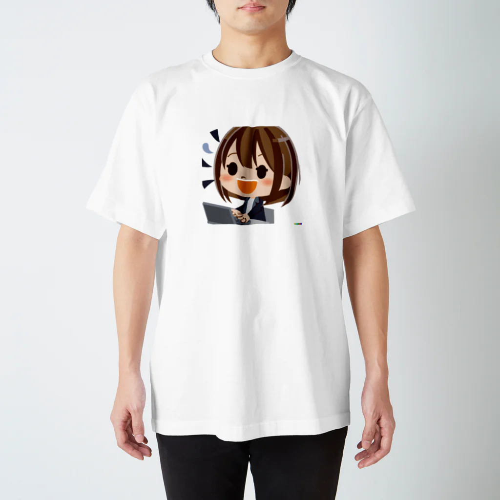 engineer's items for engineerの「ひらめき」ちゃん スタンダードTシャツ