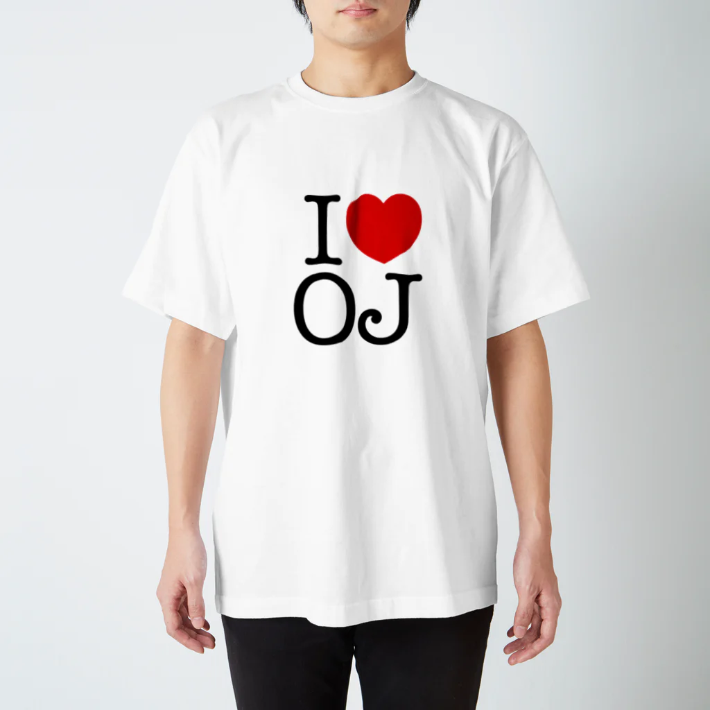 Re:toast shopのI luv OJ スタンダードTシャツ