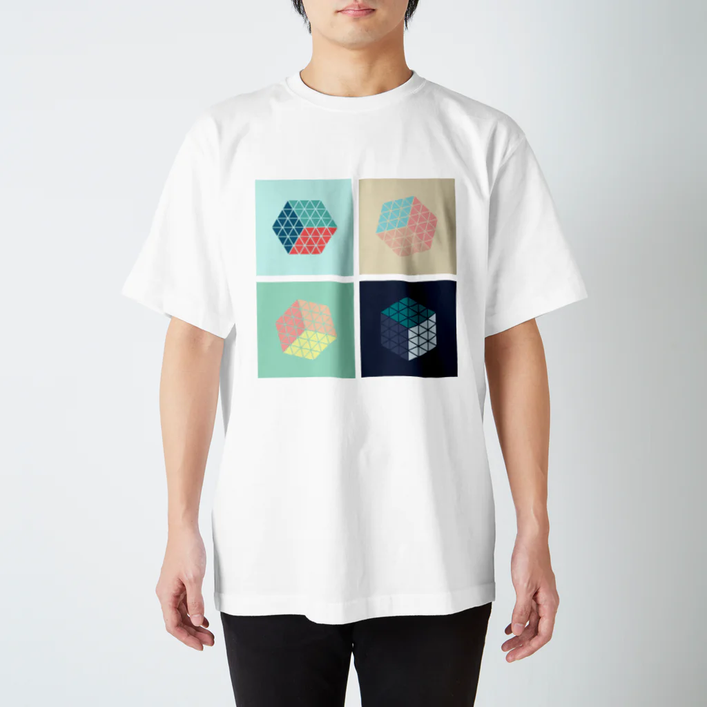 あしなが雑貨店のルービックキューブ スタンダードTシャツ