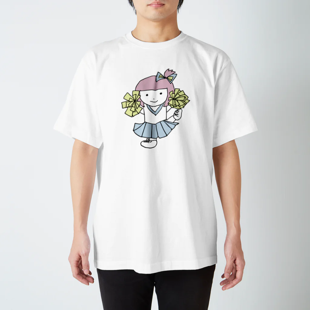 KG マーケットの夢みるチアガール スタンダードTシャツ