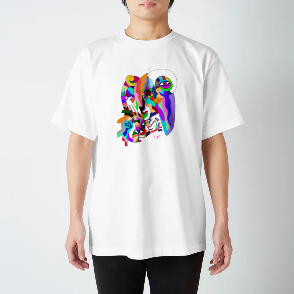 BOOMANIAのBOOMANIA Face スタンダードTシャツ