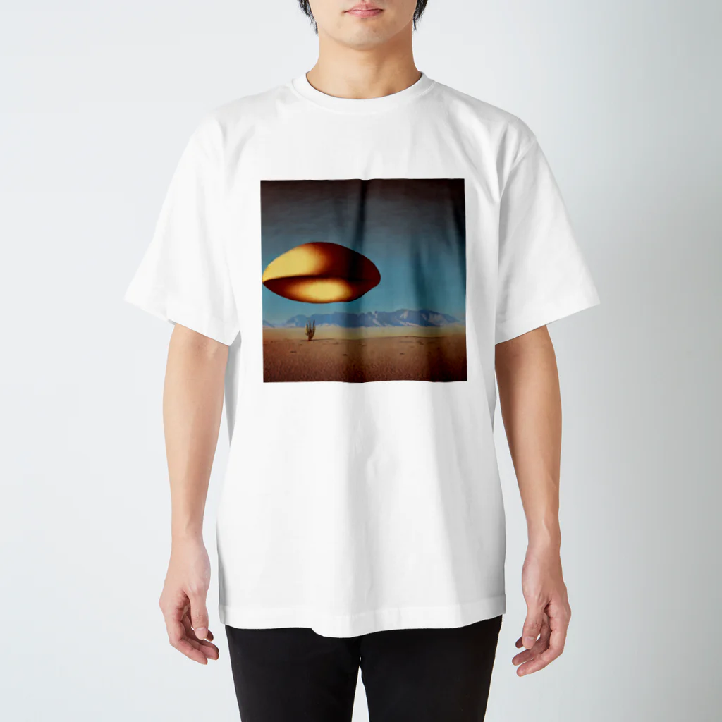 世界に1つだけのTシャツ屋【一点ものアートTシャツ専門店】のUFO4 スタンダードTシャツ