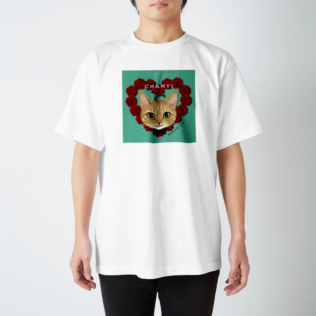 猫のイラスト屋さんのchamyi Regular Fit T-Shirt