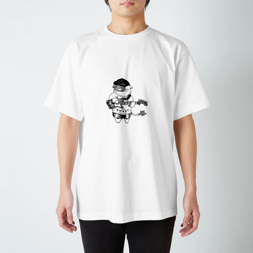 gabonのジャズ猫 エレクトリックベース Regular Fit T-Shirt