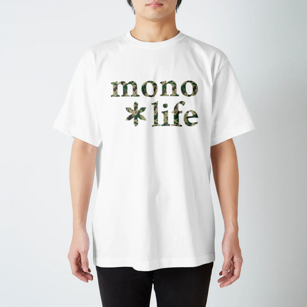 キャンプバカヤロウのmono*life スタンダードTシャツ