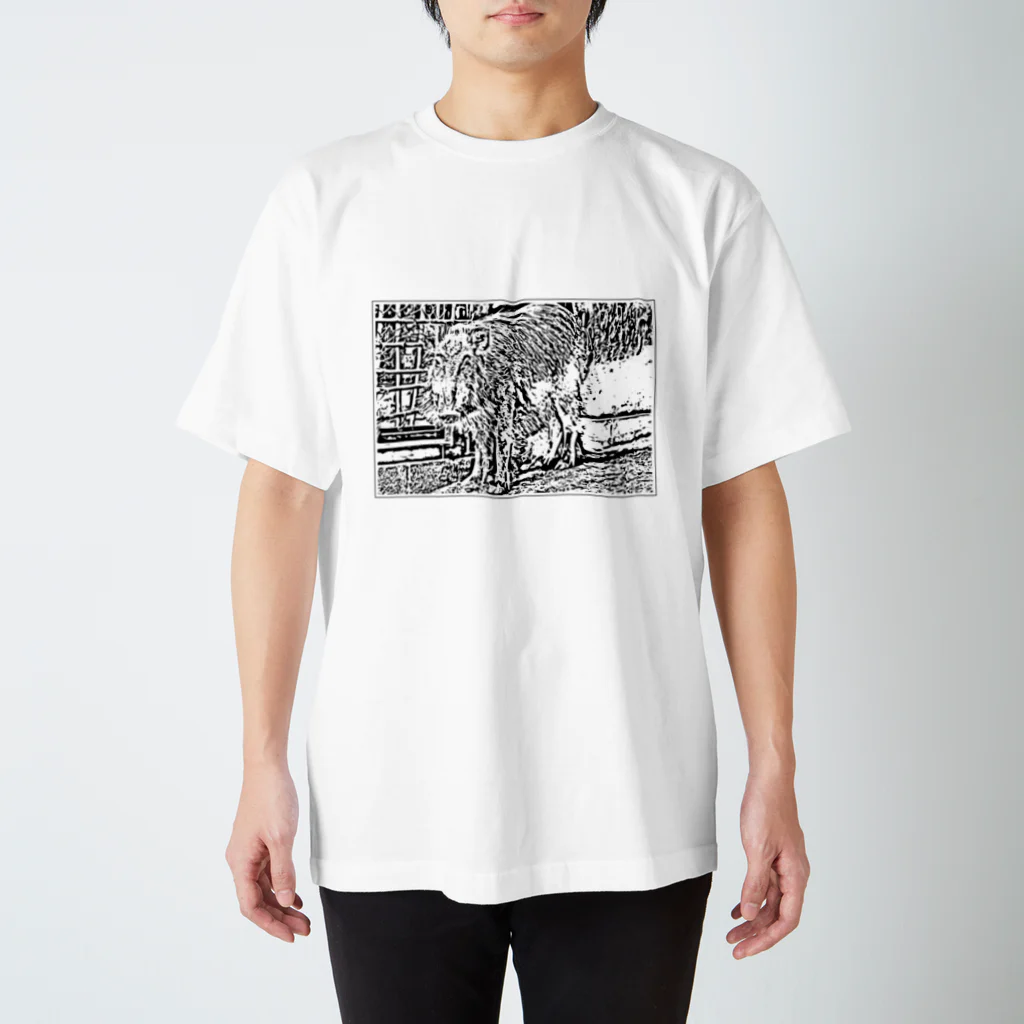 日本猪牧場🐗の牧場ししくん Regular Fit T-Shirt