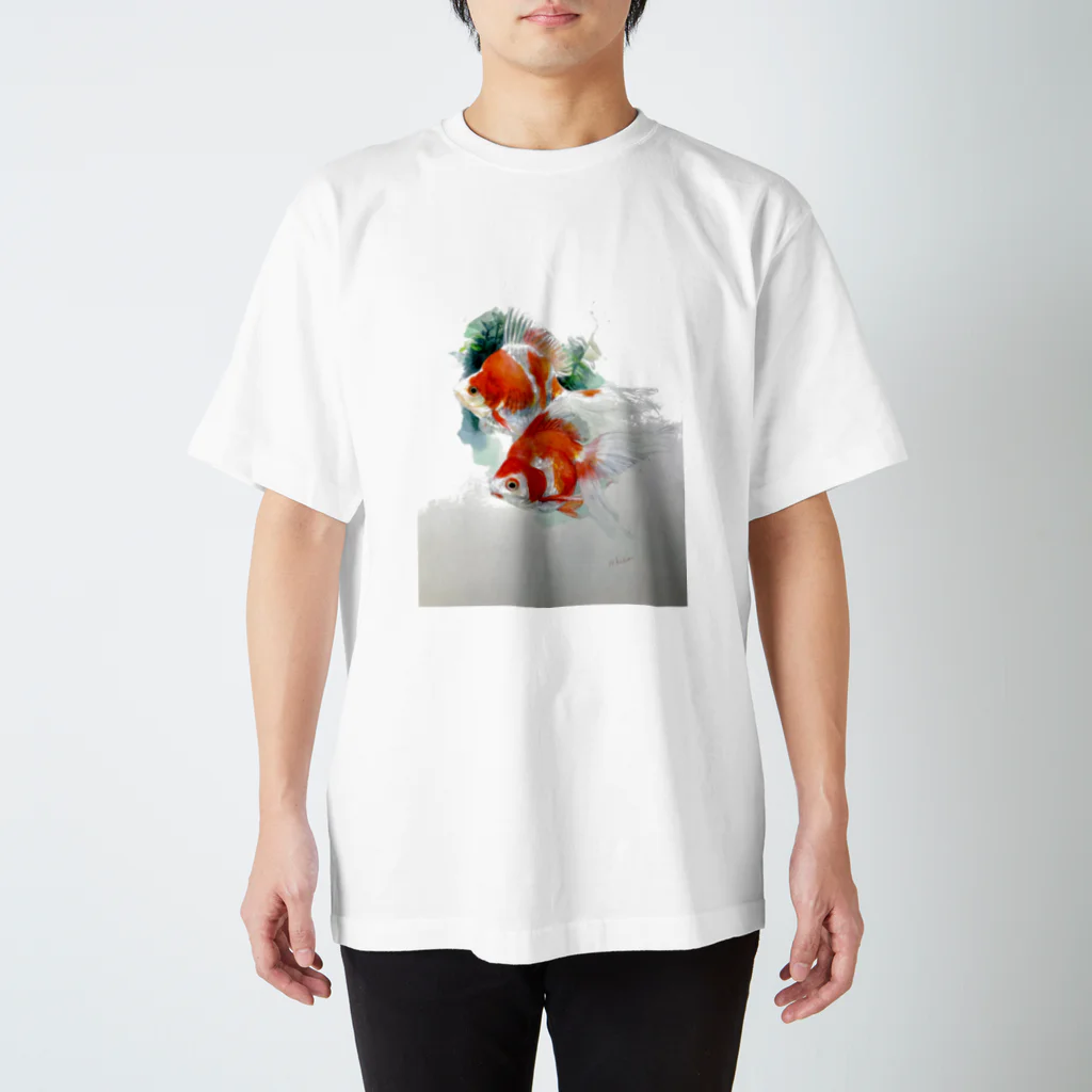 sugiakoの琉金2匹 Regular Fit T-Shirt