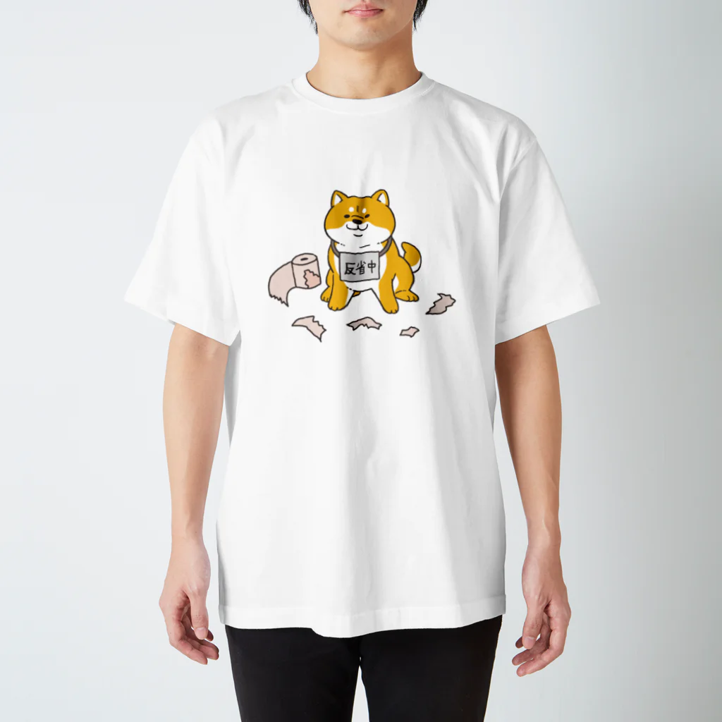 もんとみ | もっちり動物造形作家の反省の色が見えない柴犬 Regular Fit T-Shirt