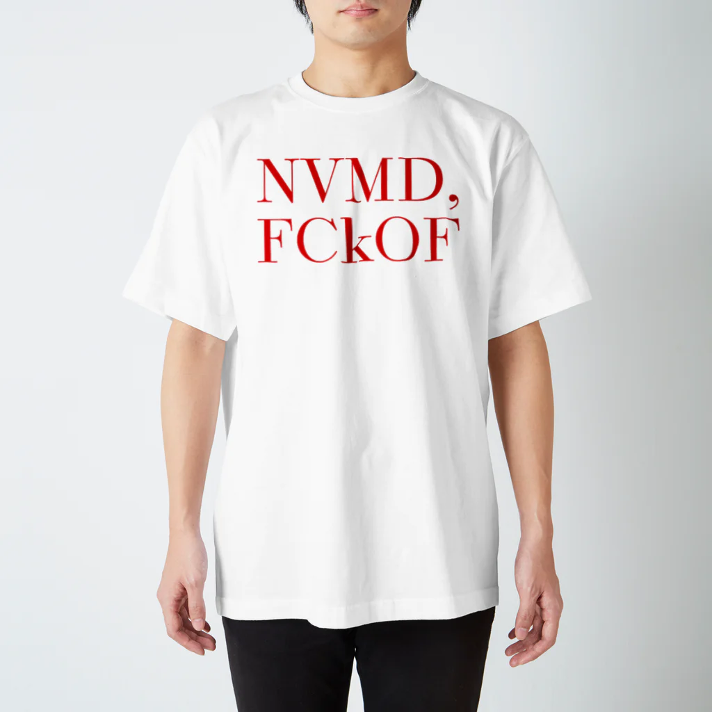 ツチヤチカら物販販売のN.V.M.D,FCkOF TITLE Regular Fit T-Shirt