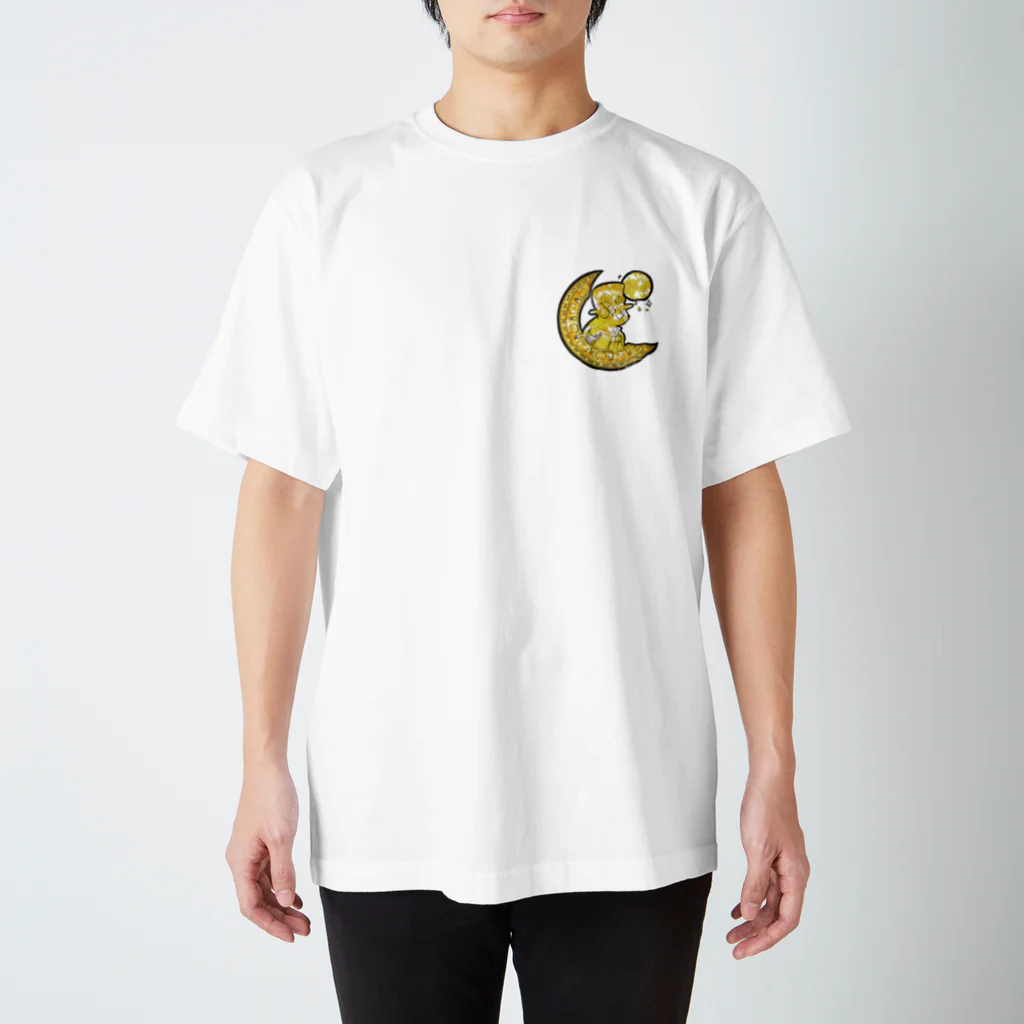 HostleCreateのスチームパンクネコ Regular Fit T-Shirt