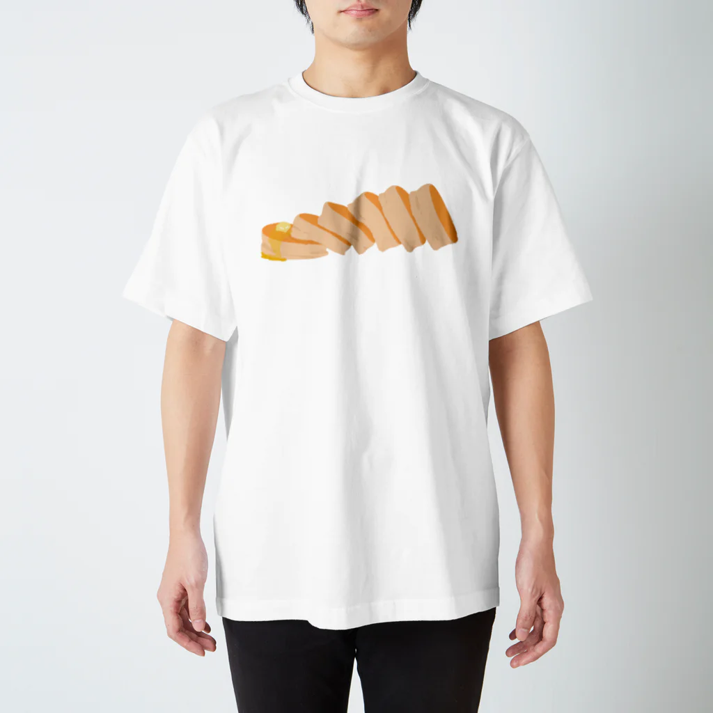 hamabeeのドミノパンケーキ スタンダードTシャツ
