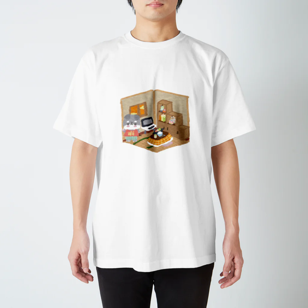 Katsukin Takamura | フェルトミニチュアアートドールの暇ちゃんのお家 スタンダードTシャツ