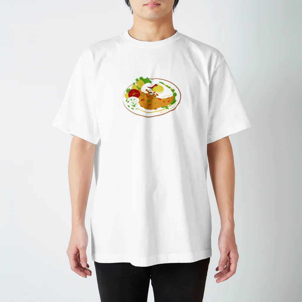 ナシゴレンとバティックのおみせのインドネシアのナシゴレン Regular Fit T-Shirt