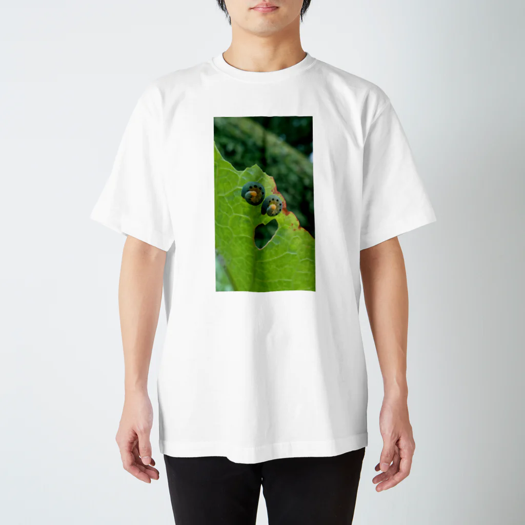 富永ちみのハグロハバチ幼虫シンクロ スタンダードTシャツ