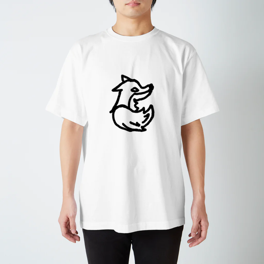 も蜘蛛くの狼 Regular Fit T-Shirt