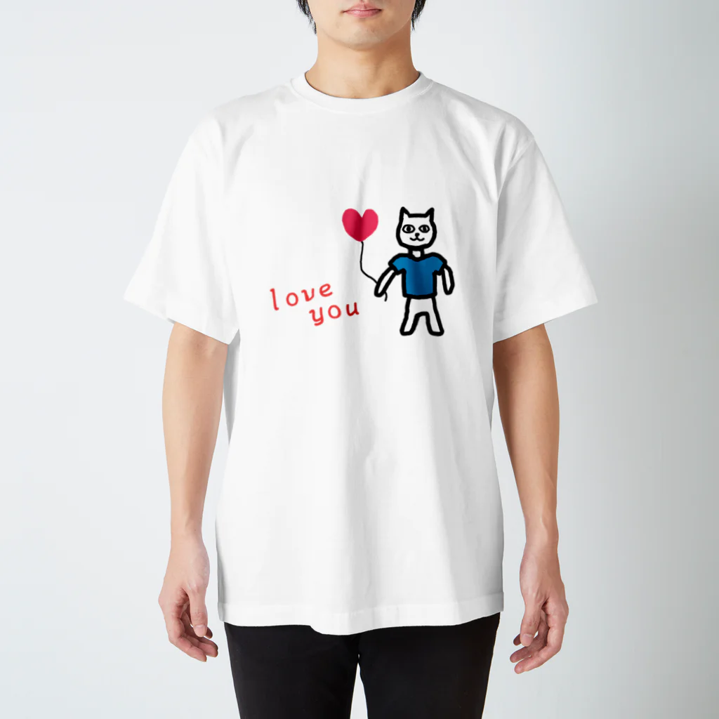 【KOTCH】 TシャツショップのLoveネコ Regular Fit T-Shirt