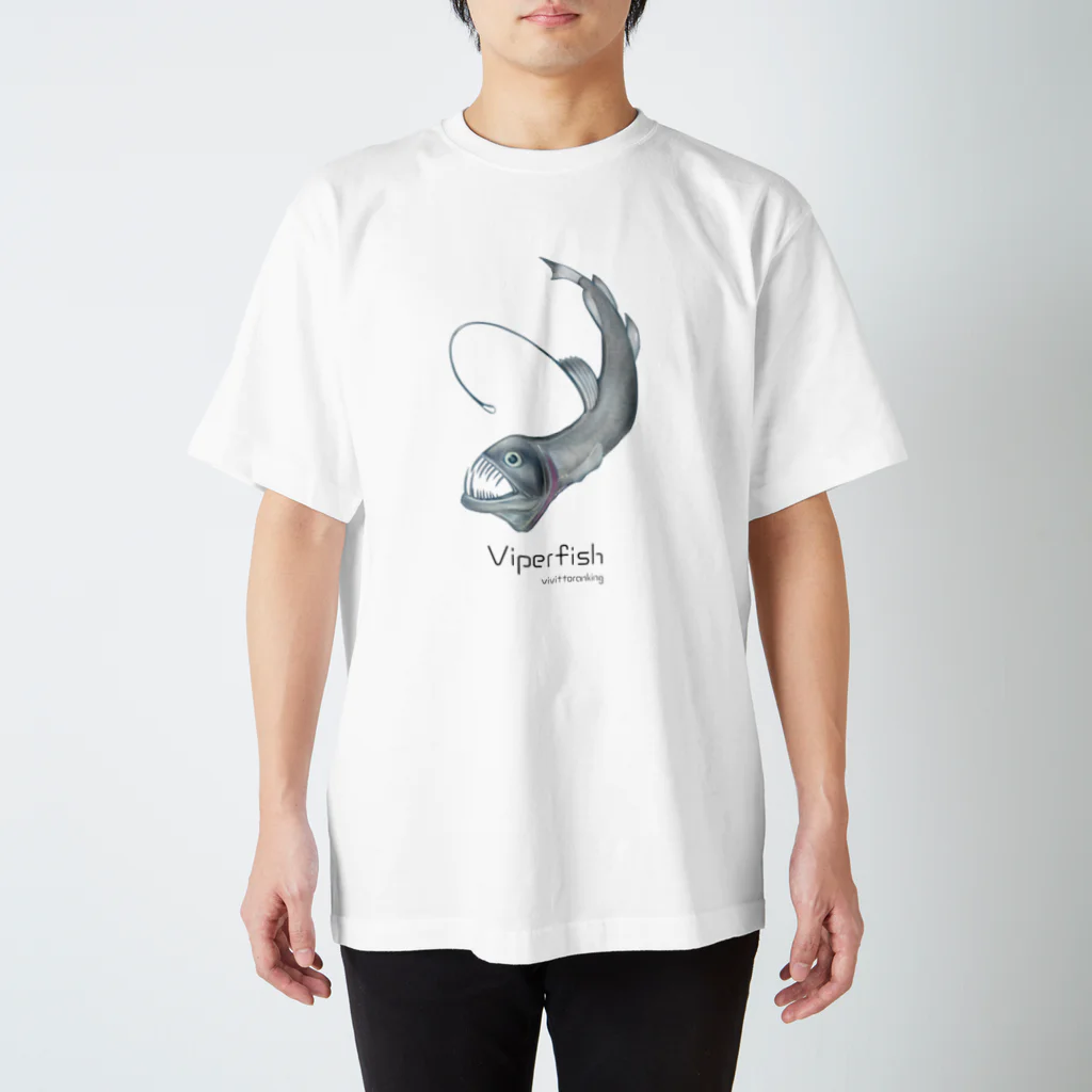 ビビッとランキング【公式】のホウライエソ  Tシャツ【ライトカラー】 Regular Fit T-Shirt