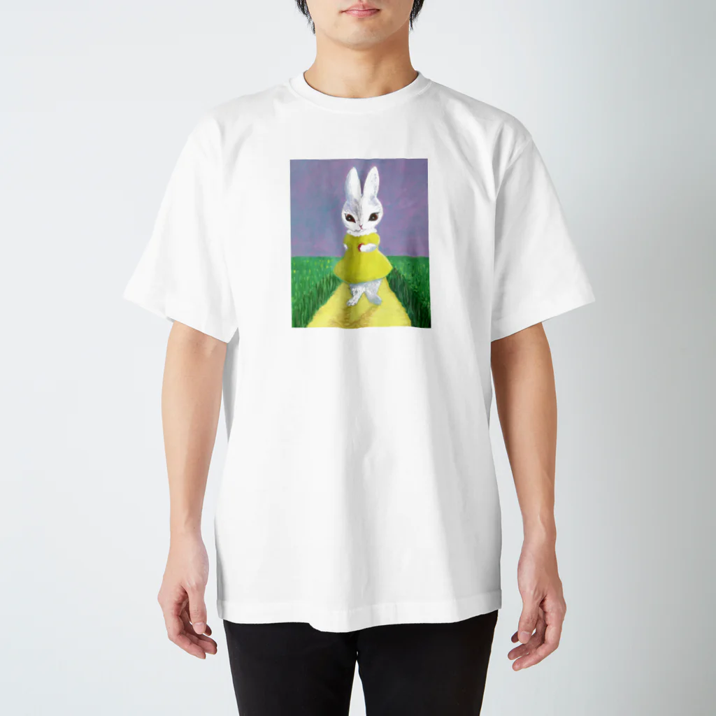 Aimé le chatのうさぎ スタンダードTシャツ