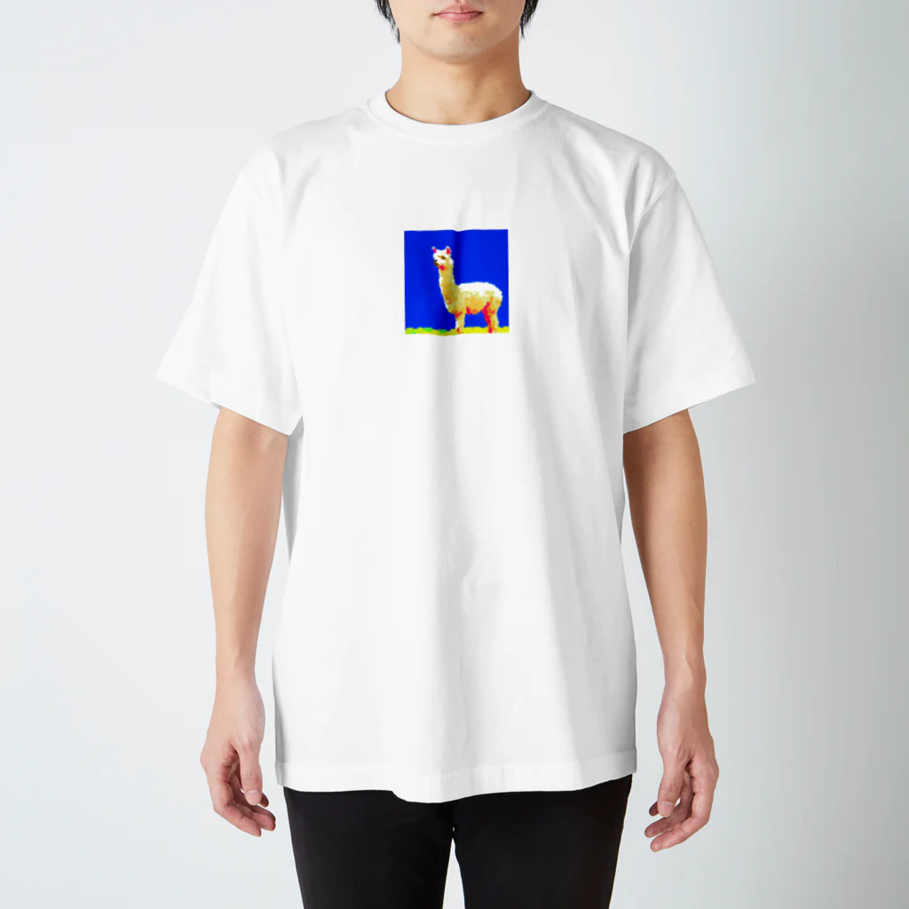 8bitのalpaca スタンダードTシャツ