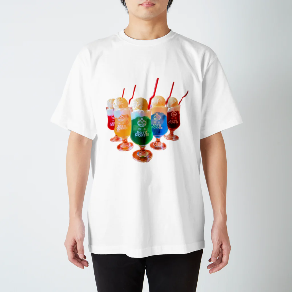 SOTO COFFEEのときめきのクリームソーダ Regular Fit T-Shirt