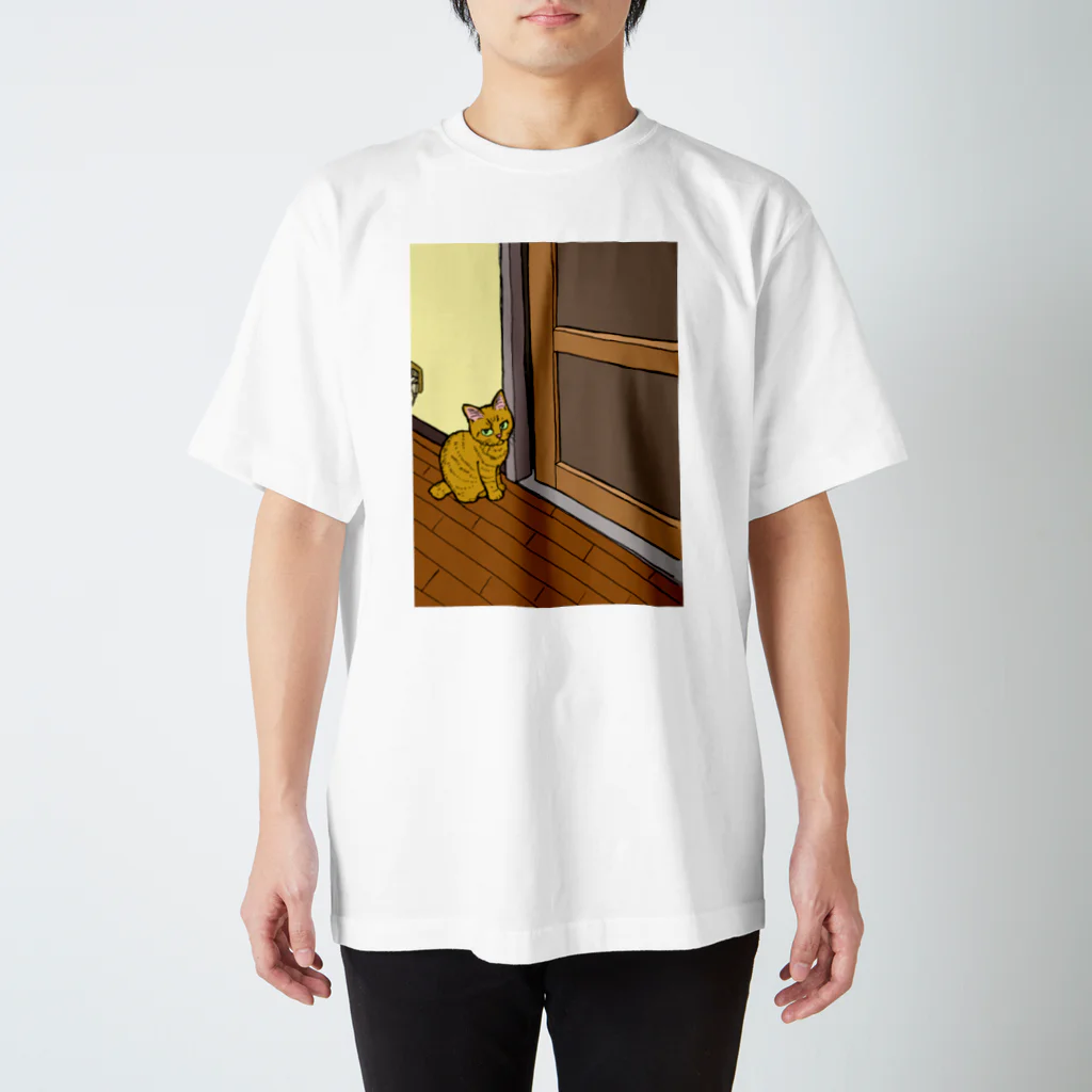 toru_utsunomiyaの猫のななちゃん スタンダードTシャツ