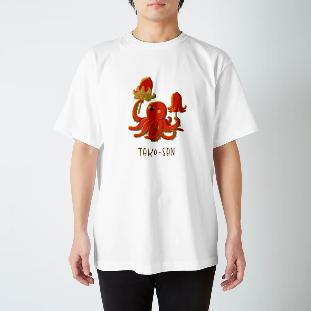 かっぱ巻き太郎のタコさんウインナー スタンダードTシャツ