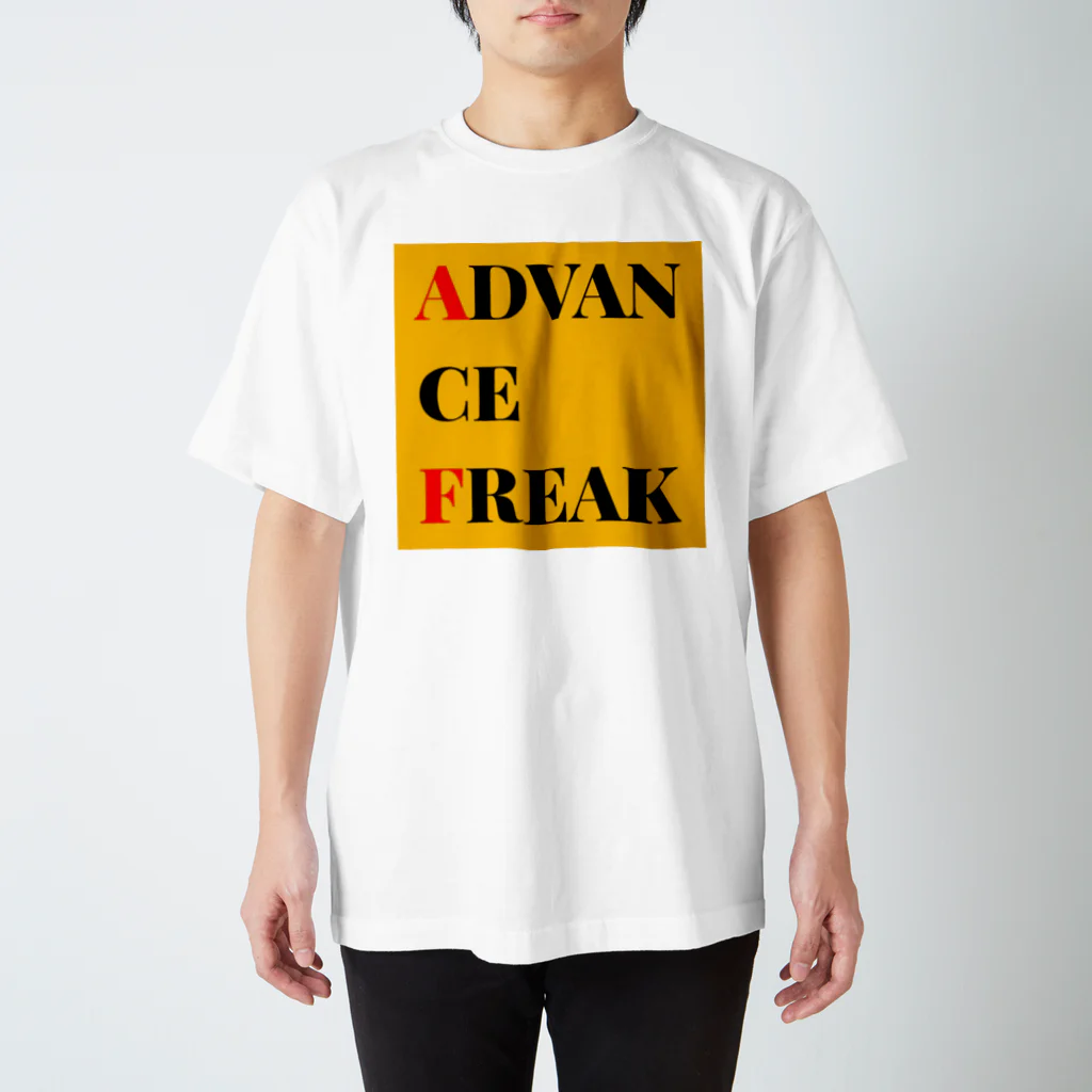 おくばちゃんショップのADVANCE FREAKのロゴ2023ver. スタンダードTシャツ