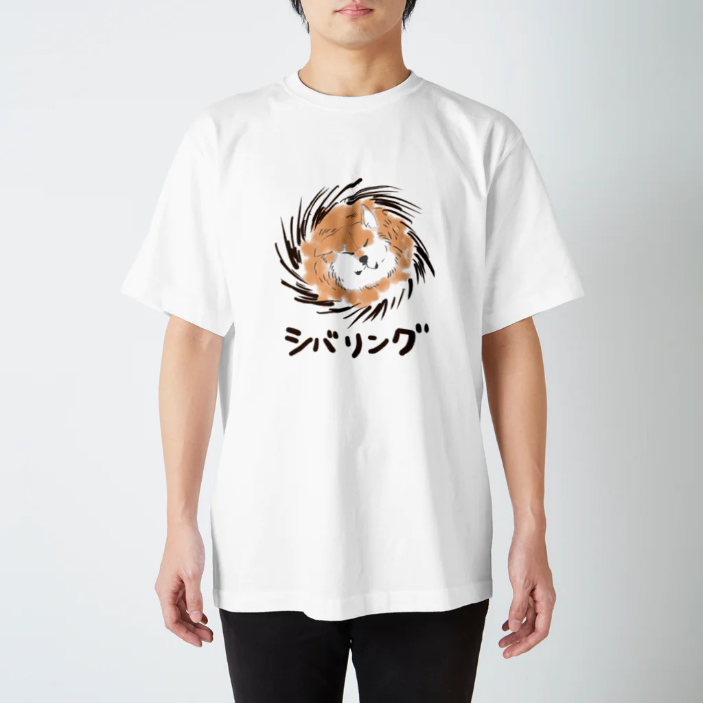 氷月のネタ箱の柴リング スタンダードTシャツ