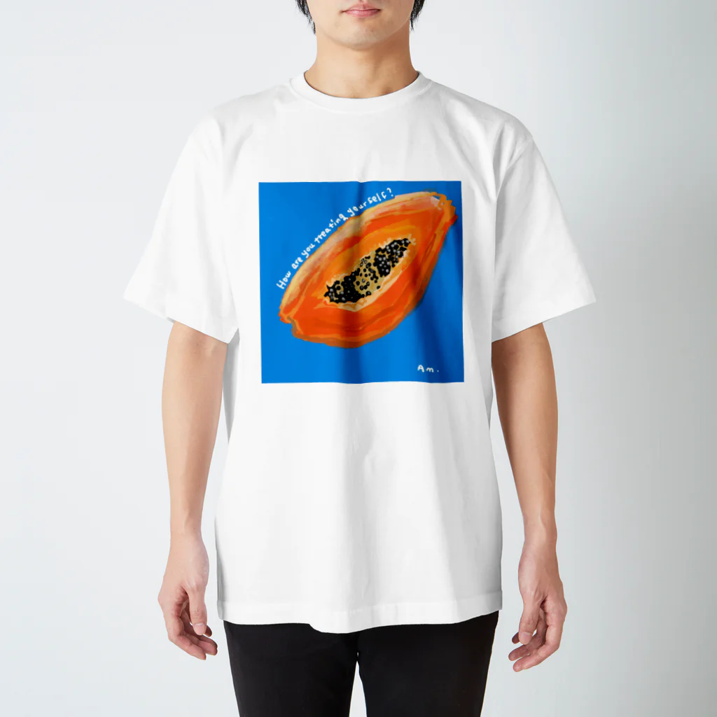 むちんアゲショップのパパイヤ スタンダードTシャツ