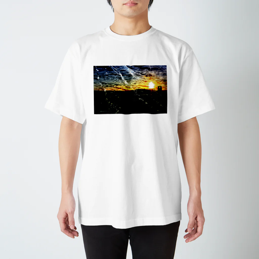 water art shop IGARASHIYAの「water sunset」 Regular Fit T-Shirt