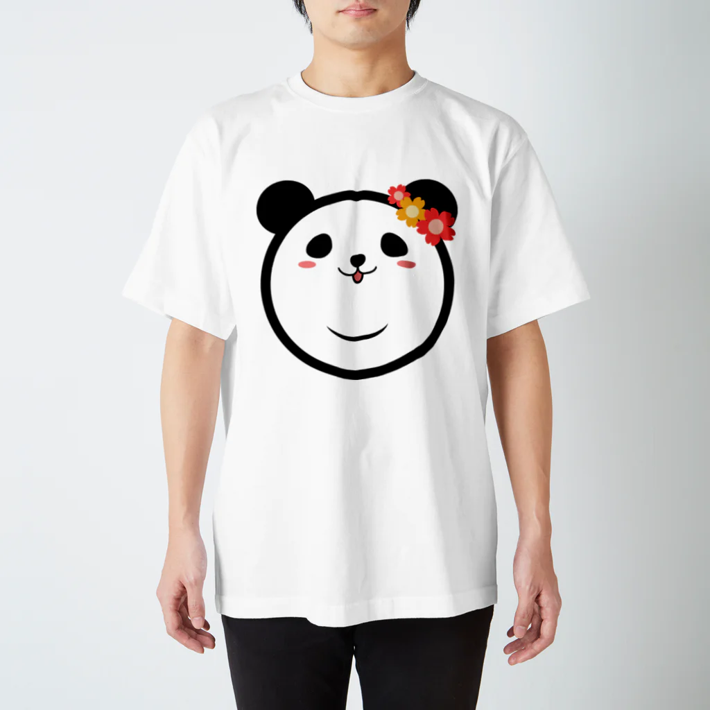 天工房のPanda Lele&Hehe Regular Fit T-Shirt