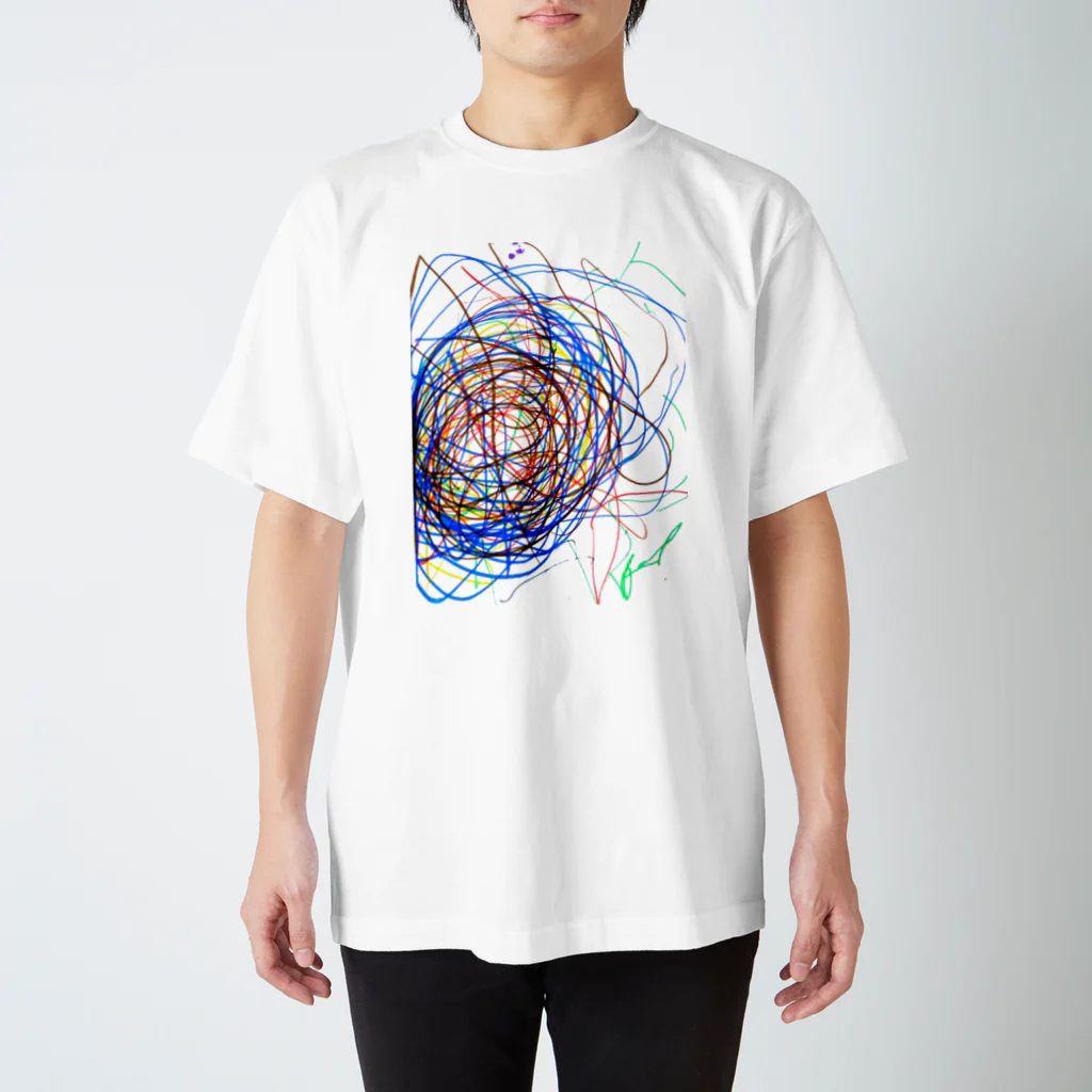 runの息子の絵 スタンダードTシャツ