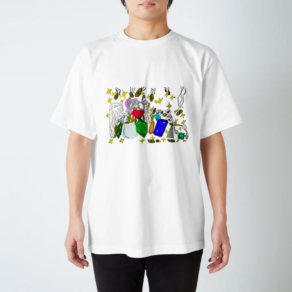 lukanose-kidsの大金持ち スタンダードTシャツ