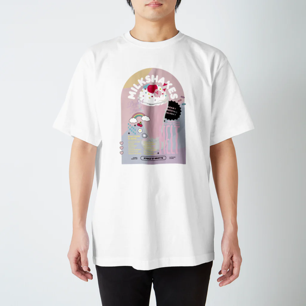 Etoile et GriotteのMILKSHAKES MELT スタンダードTシャツ