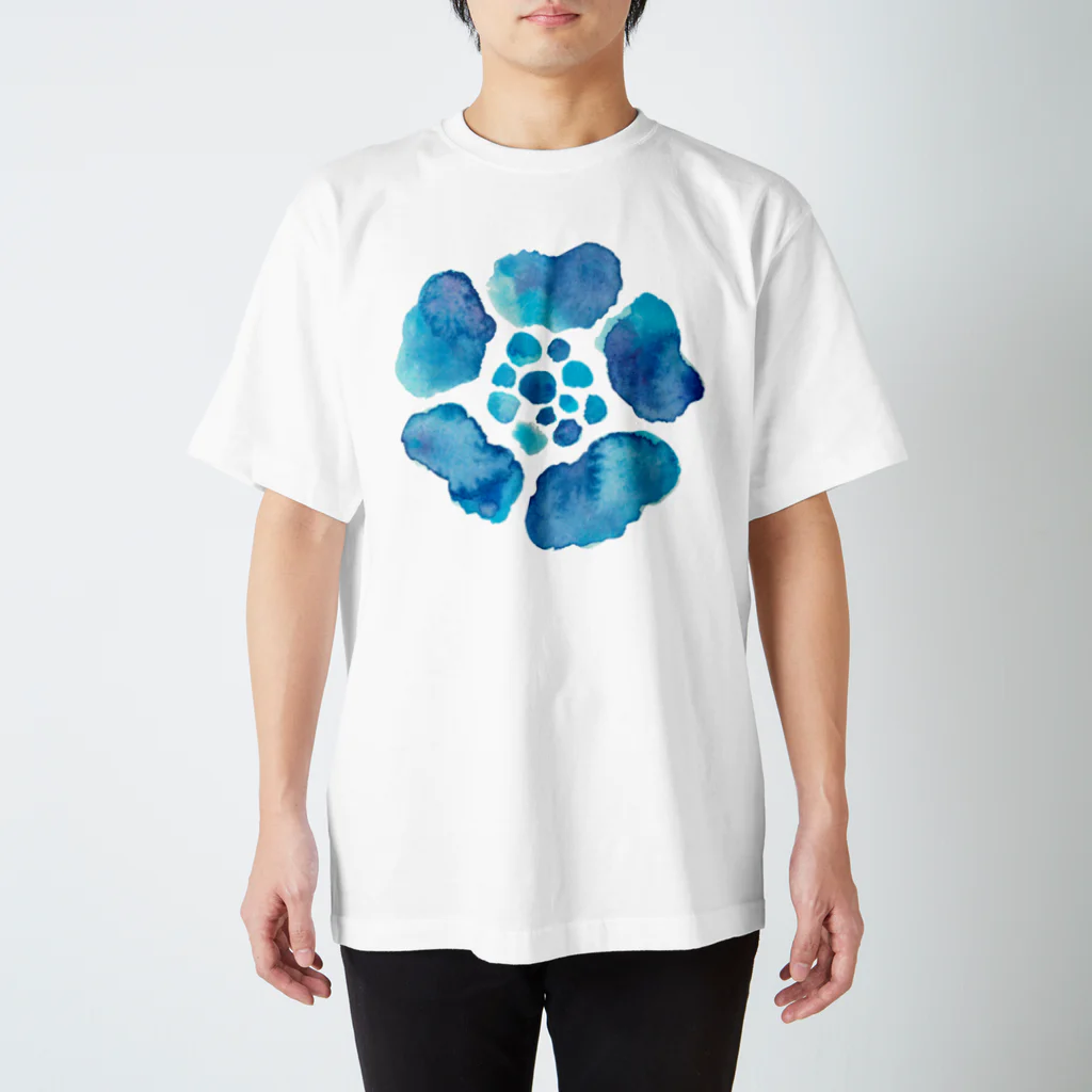 Good day Good day yeah!!!の水面の花 スタンダードTシャツ