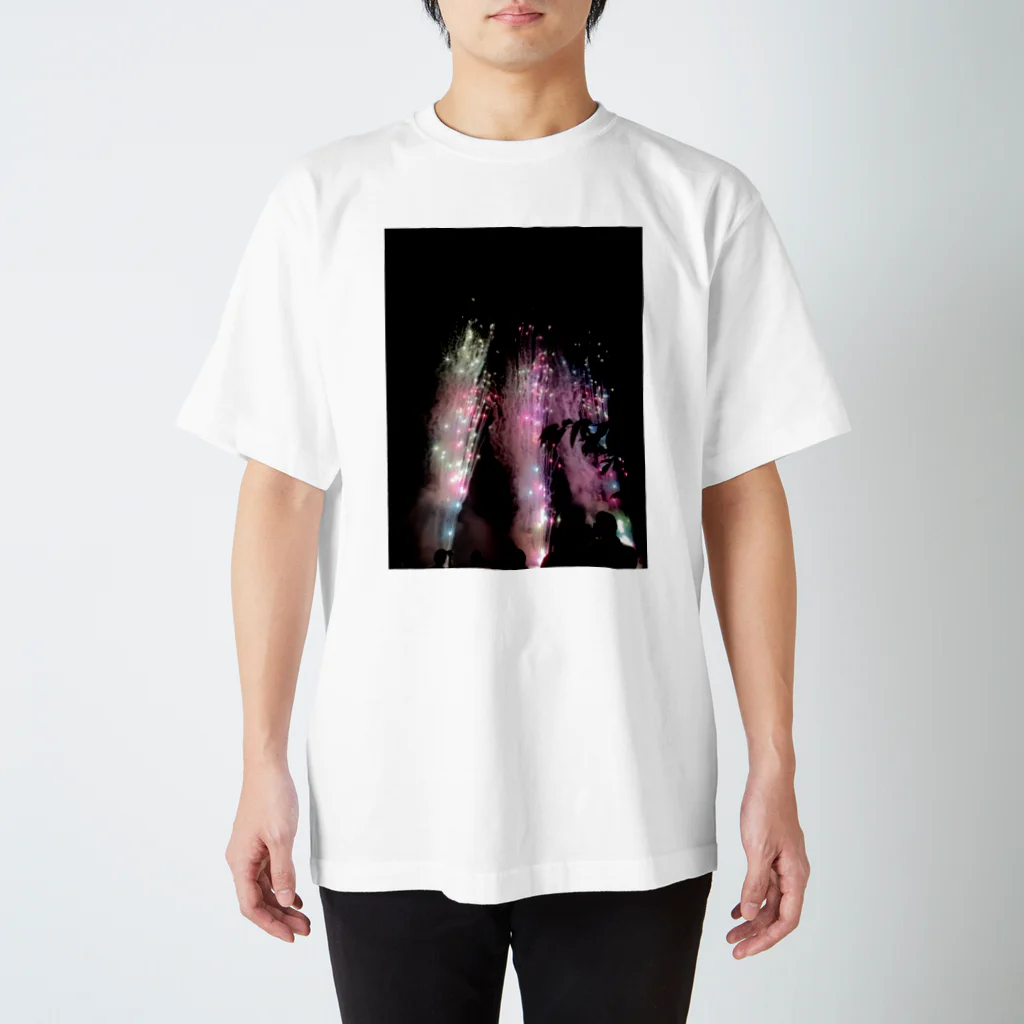 ミルクティーのきれいな花火 スタンダードTシャツ