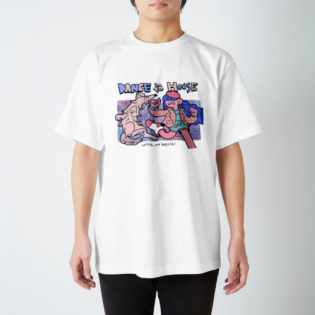 水沢石鹸のDANCE in the HOUSE Regular Fit T-Shirt