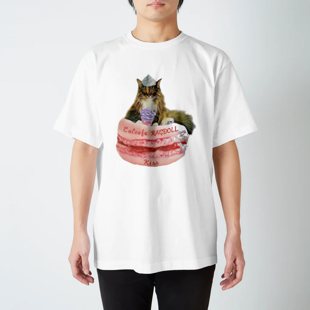 猫カフェラグドール（大阪難波）のマカロンきちゃん💋💕 Regular Fit T-Shirt