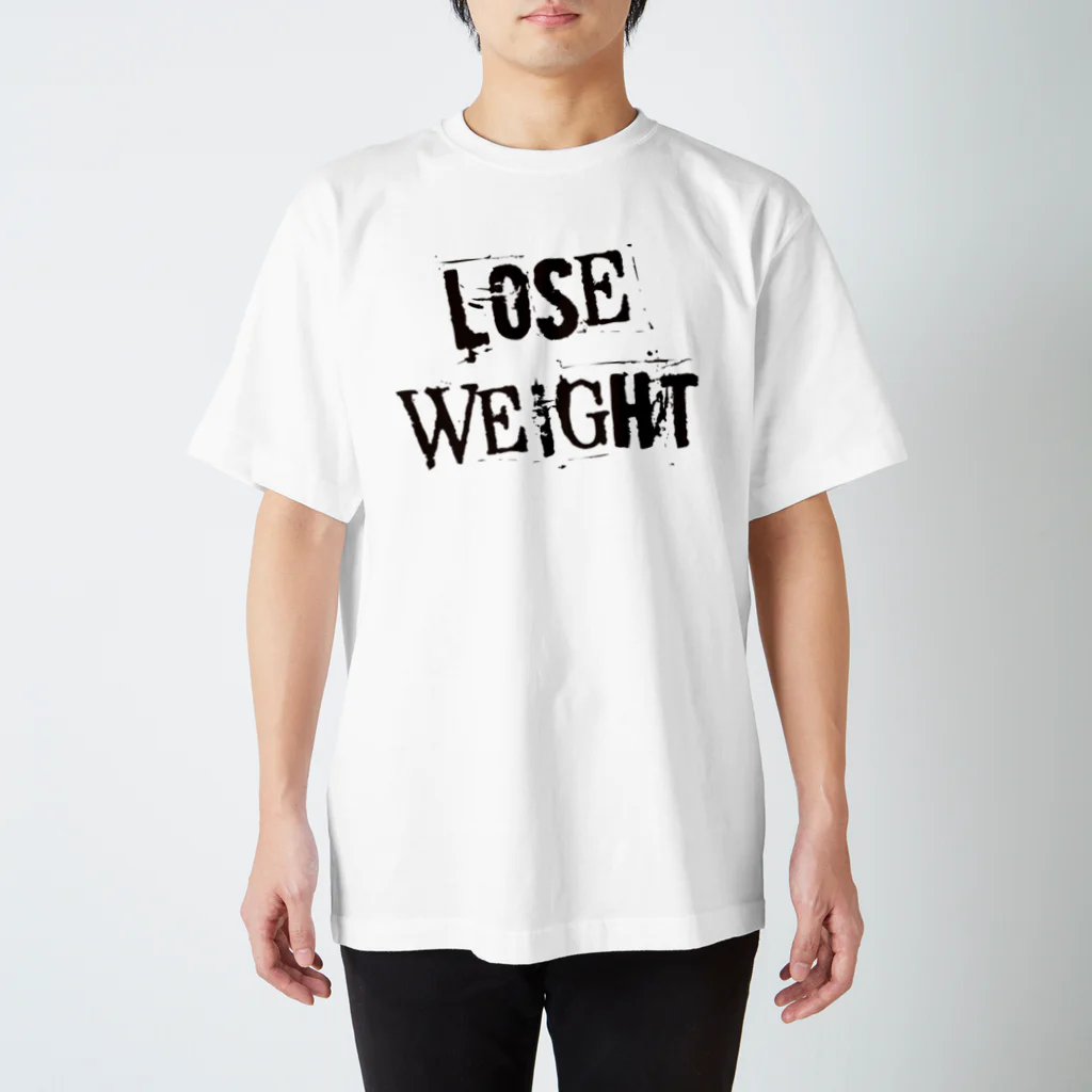 イラストレーター トツカケイスケのLOSE WEIGHT スタンダードTシャツ