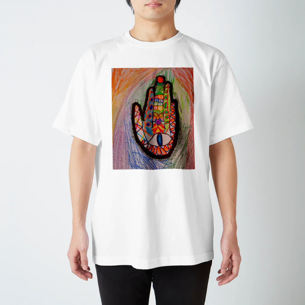 Genart0717のHand of fatima Regular Fit T-Shirt