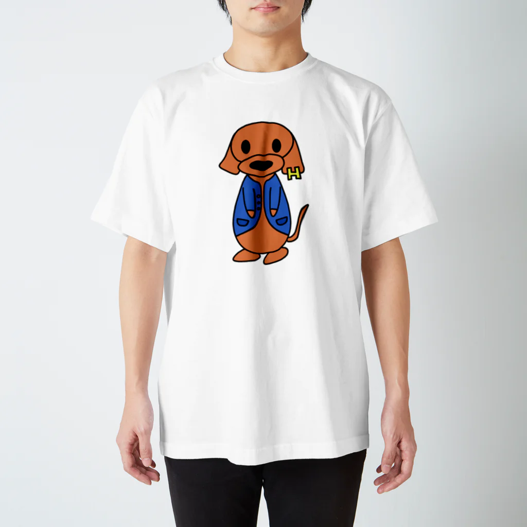 HANATSU-official-shopのハナツ犬OfficialTシャツ スタンダードTシャツ