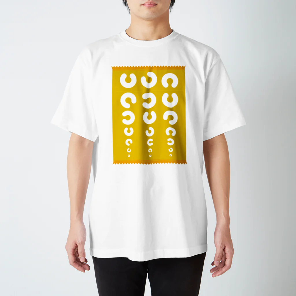 モノクロームスの視力検査 スタンダードTシャツ