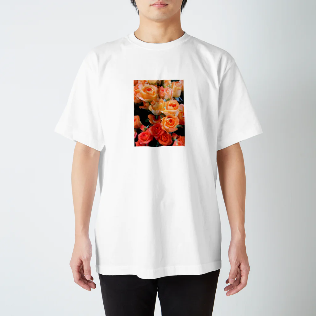 waikikiの風24hのorange rose スタンダードTシャツ