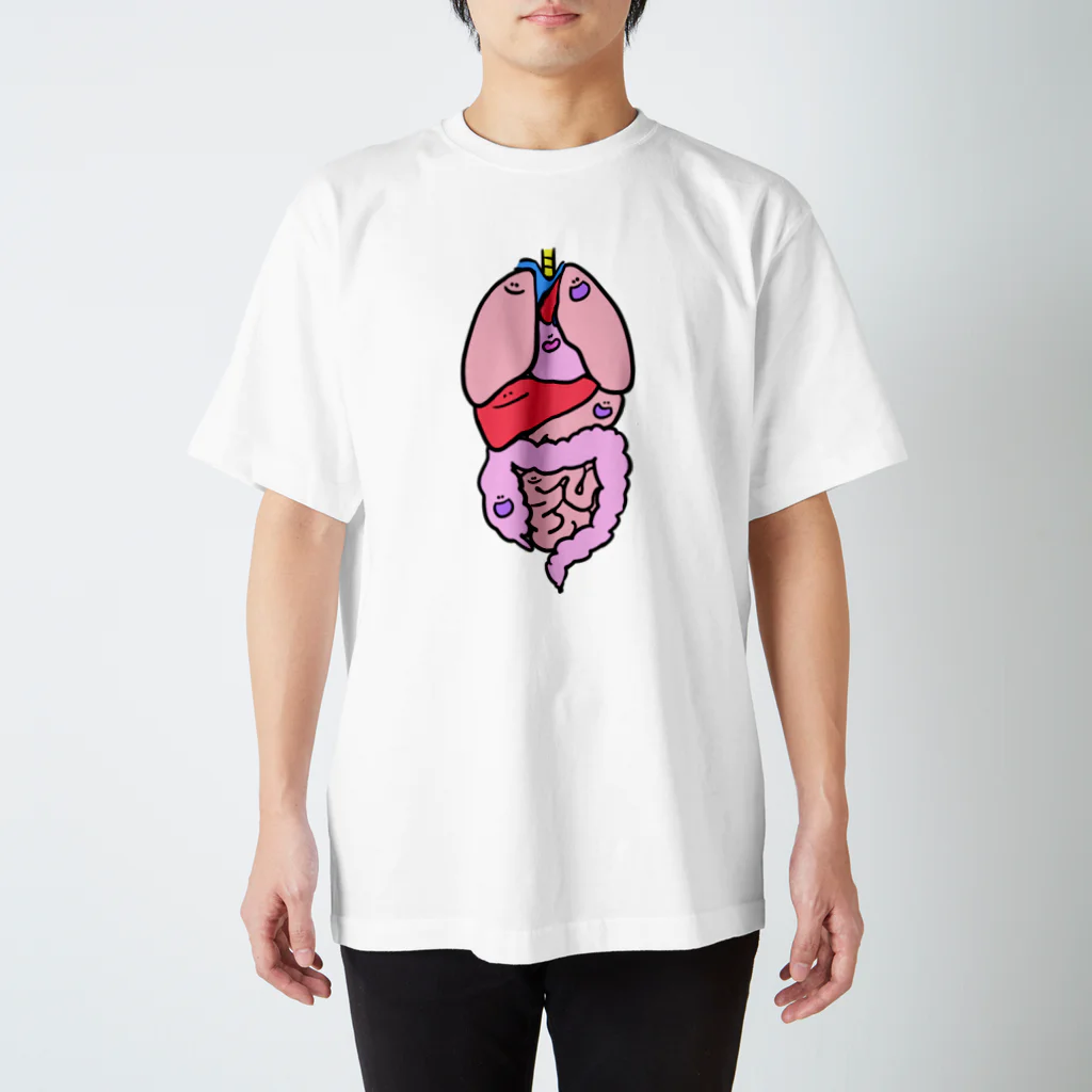 Dr.pepepe の陽気な血球やさんのむっちり臓器様 Regular Fit T-Shirt