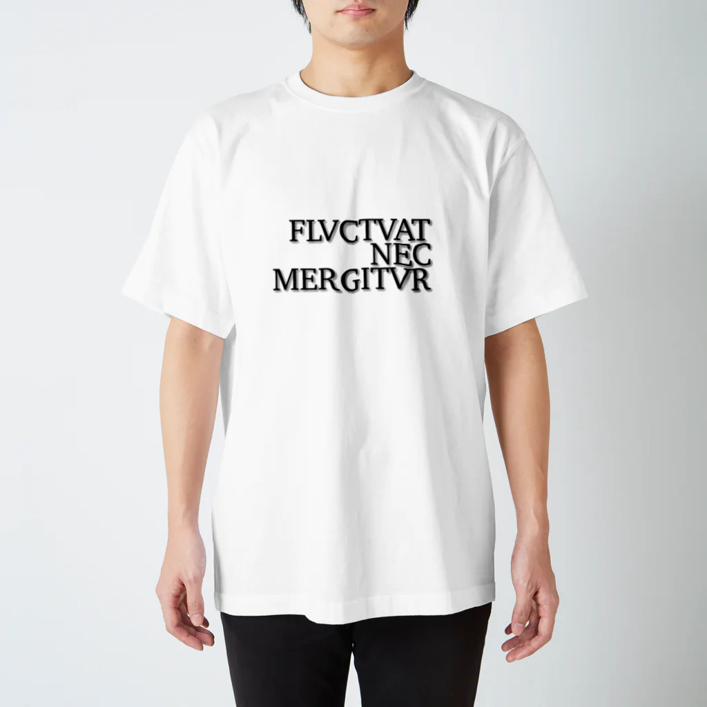 KickaholicのFLVCTVAT NEC MERGITVR スタンダードTシャツ